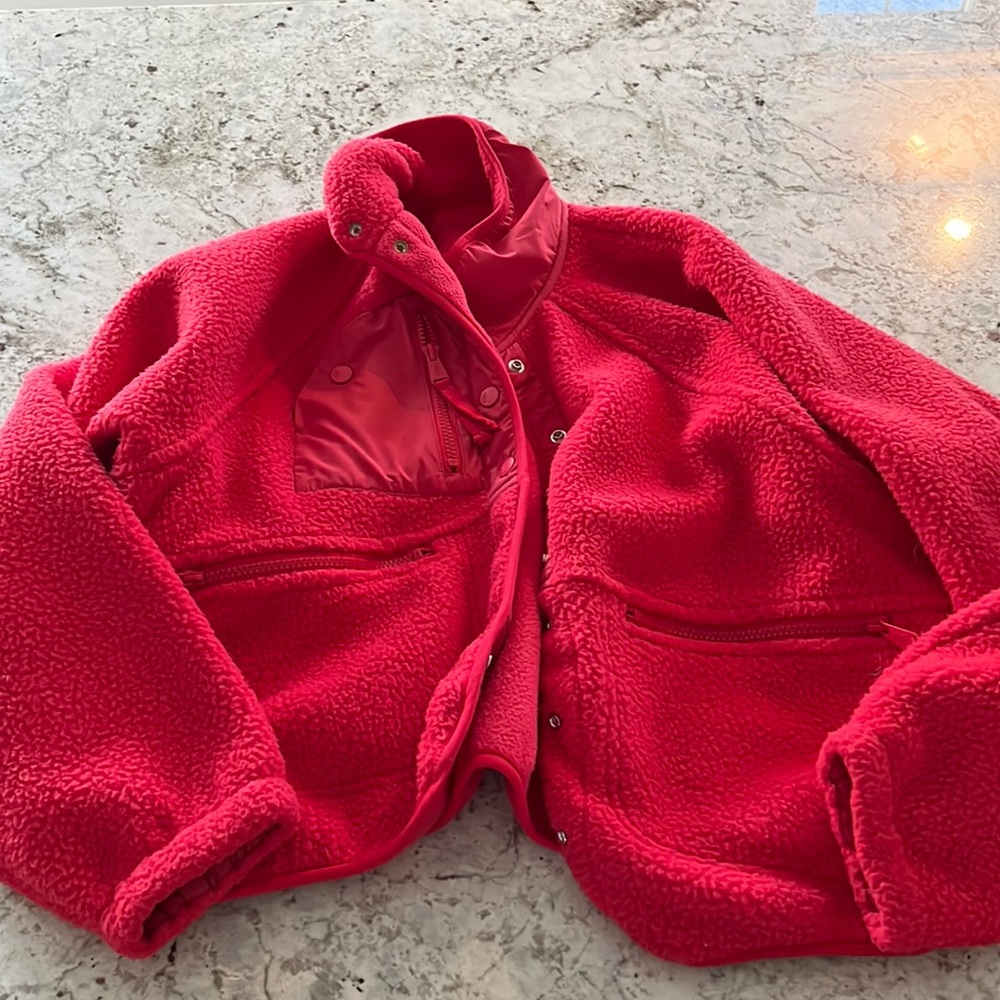 NEW FREE PEOPLE MOVEMENT HIT THE SLOPES JACKET IN PUCKERED UP